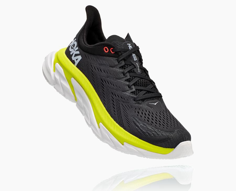 Hoka One One Hardloopschoenen Heren - Clifton Edge - Zwart - WU8045329